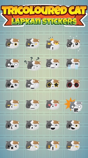 Sticker Me: Tricoloured Cat(圖2)-速報App