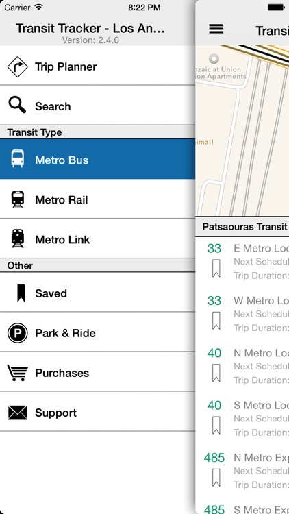 Transit Tracker - Los Angeles (METRO)