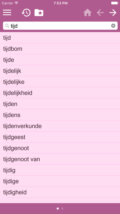 Maleis Nederlands Woordenboek screenshot 3