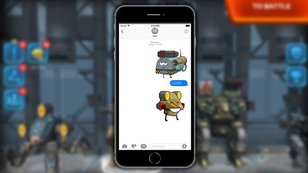 【图】War Robots Stickers(截图2) 【图】War Robots Stickers(截图2)