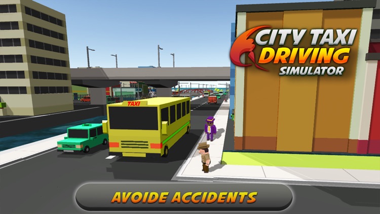 Intra City Taxi Driving Simulator screenshot-4