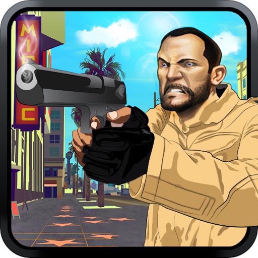 Crime City Gangster 3d shooter iOS App