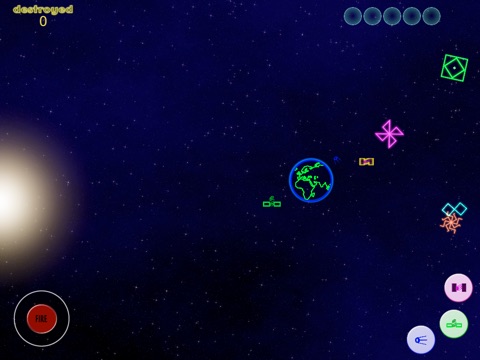 Asteroid Attack HD screenshot 2