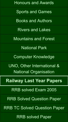 Game screenshot Railway Exam Preparation apk