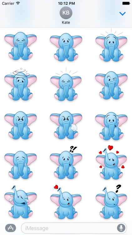 Elephant Animal Stickers screenshot-4