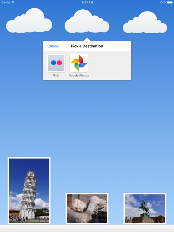 AirLift - fun and easy photo uploading
