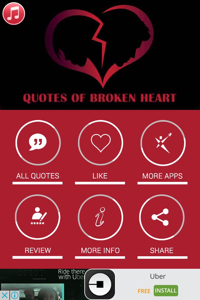 Quotes of Broken Heart screenshot 2