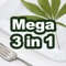 Mega Marijuana Cookbook - Cannabis Cooking & Weed Lore