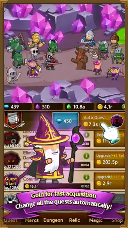 Game screenshot Infinity Mercs : Nonstop Online RPG! apk