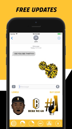 Le'Moji - Official Le'Veon Bell Emoji Keyboard(圖5)-速報App