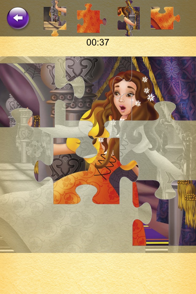 Beauty and the Beast Puzzle Jigsaw screenshot 3