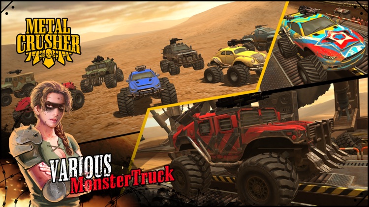 Metal Crusher - Monster Truck Battle Online