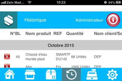 Safina CRM et Stock screenshot 3