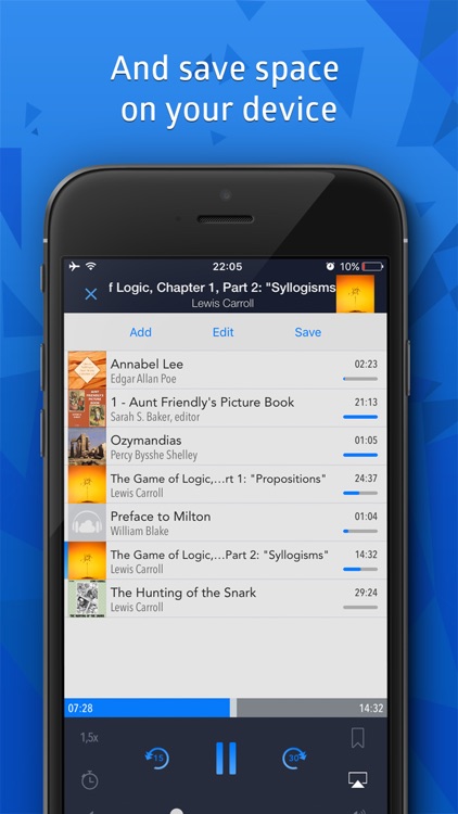 Cloudbeats: audiobooks player