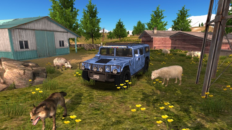 Offroad 4x4 car driving Mountain screenshot-3