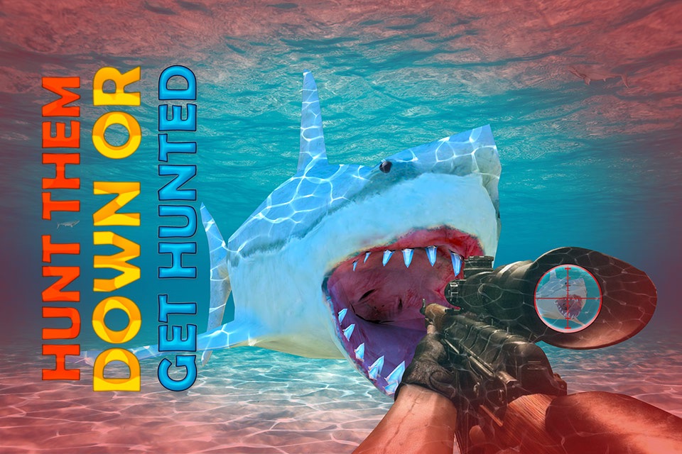 Under Water Shark Hunter – Extreme shooting 2016 screenshot 2