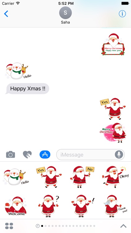 Merry Christmas Stickers Vol3