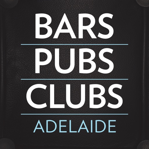 Adelaide Bars, Pubs and Clubs Guide 2015 iOS App