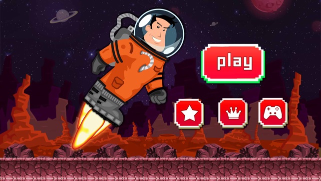 Astro Jump Mars Mission : Red Planet Fiction Star Warrior(圖1)-速報App