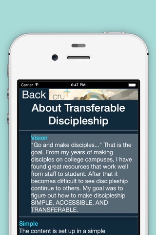 Transferable Discipleship screenshot 2