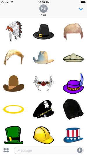 Hat Sticker Pack - Fun(圖2)-速報App