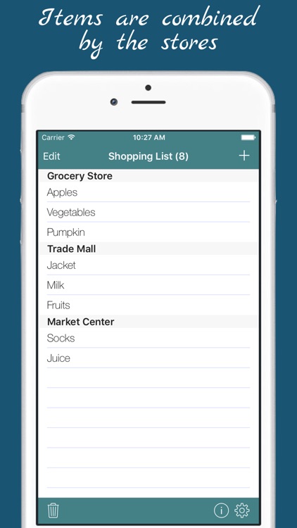 Shopping List - multiple grocery shop lists screenshot-3