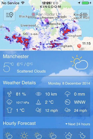 Rain Radar UK Free screenshot 3