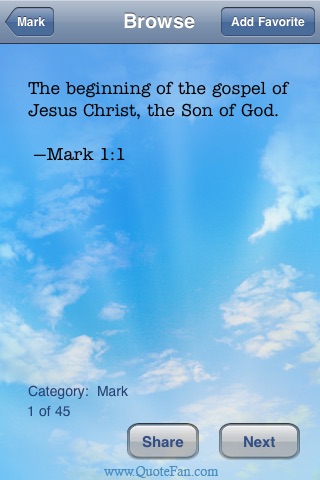 Bible Quotes screenshot 3