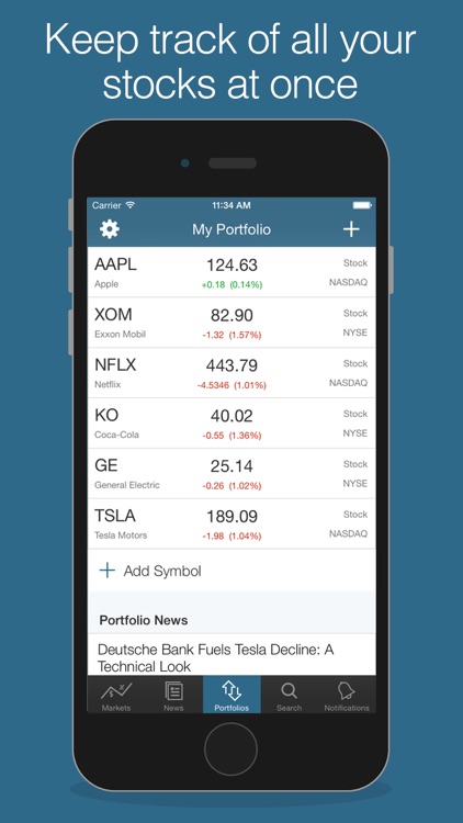 Benzinga Stock & News Tracker screenshot-3