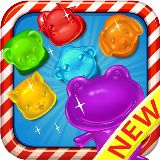 Candy Pet Crush - New jelly cat and dog saga world iOS App