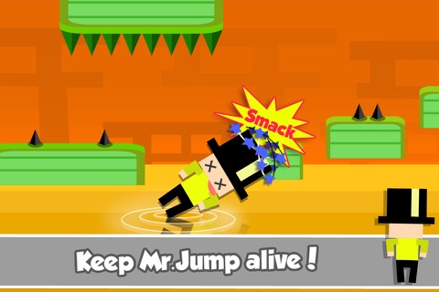 Happy Mr Jump: Endless Arcade Running Game screenshot 4