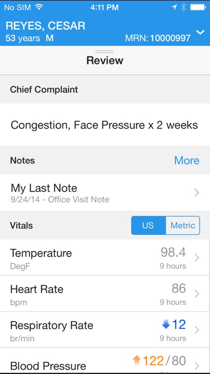PowerChart Touch
