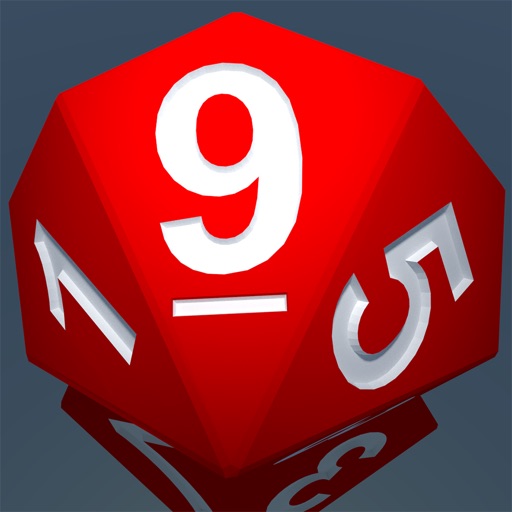 RPG D10 Role-Player Dice for iMessage iOS App