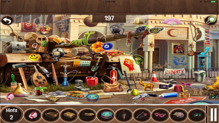 Free Hidden Objects:Antique City Hidden Object