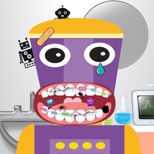 Mini Robot Revolution Good Tooth Dentist Games Icon