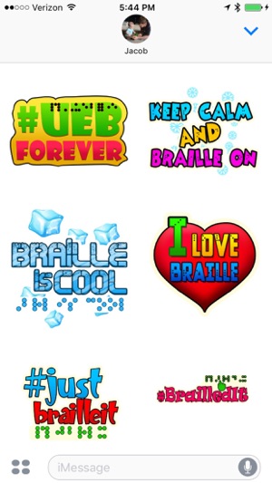 Braille Stickers(圖2)-速報App