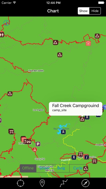 Angeles National Forest – Offline Map Navigator