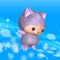 Cute cat jumping action game