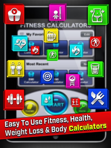 9+ in 1 : Fitness Calculators HD screenshot 4
