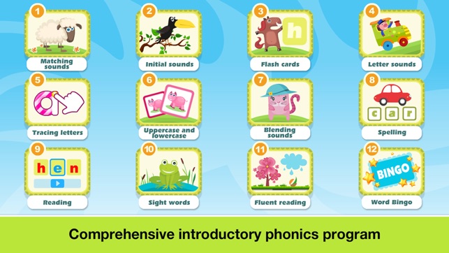 Phonics Farm Letter sounds school & Sight Words(圖2)-速報App