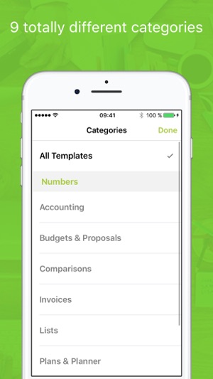 Templates for Numbers Professional(圖1)-速報App