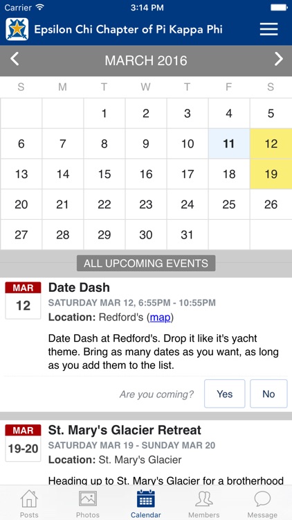 Epsilon Chi Chapter of Pi Kappa Phi