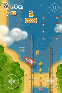 Little Boat River Rush - Screenshot 2