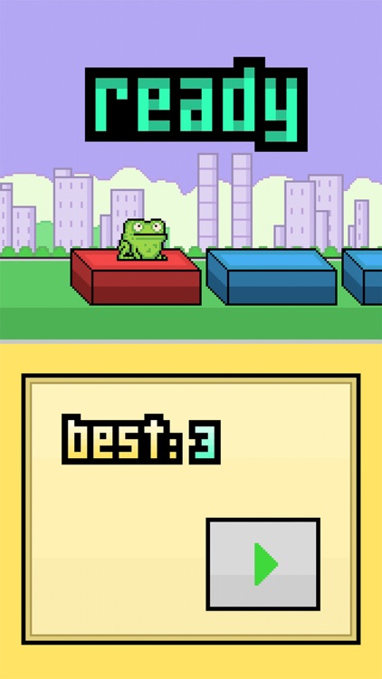 Frog Color Hop - frog jump game