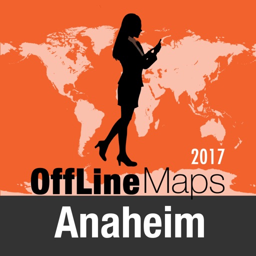 Anaheim Offline Map and Travel Trip Guide icon