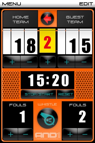 AND1 ScoreBoard screenshot 3