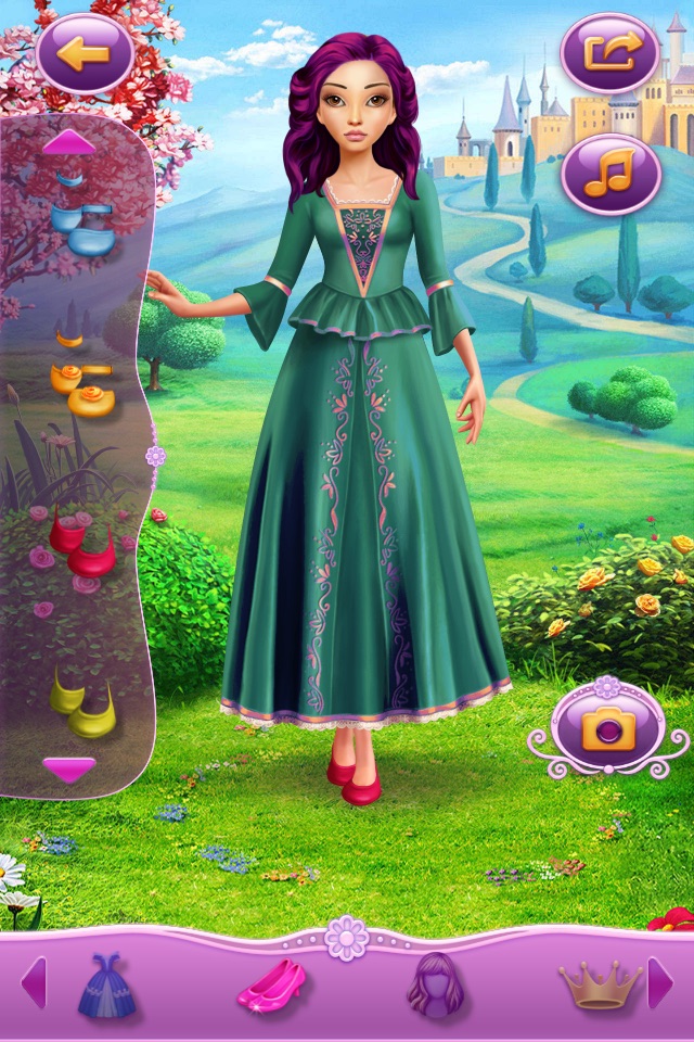 Dress Up Princess Aidette screenshot 2
