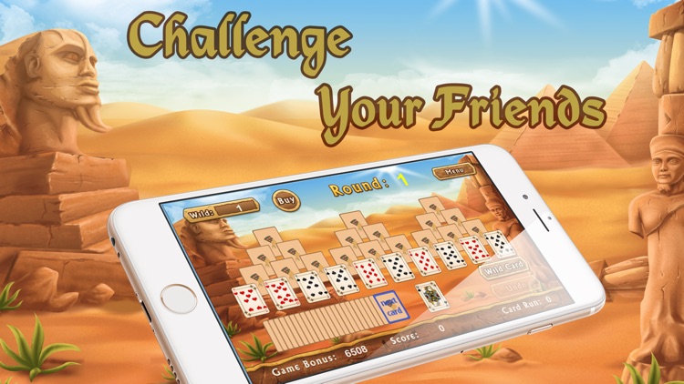 Tripeaks Egyptian Pyramid Solitaire Free Card Game