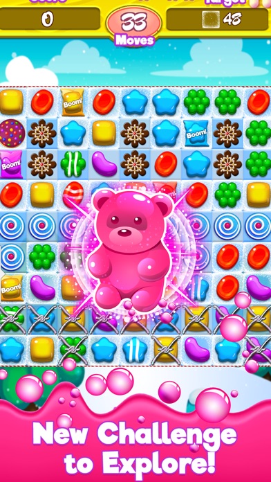 CANDY GUMMY BEARS - THE KINGDOM OF MATCH 3 GAMES 3.1 IOS GAME GIẢI TRÍ CANDY GUMMY BEARS - THE KINGDOM OF MATCH 3 GAMES 3.1 IOS