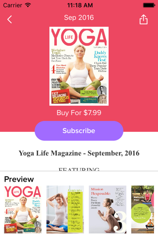 Yoga Life Magazine screenshot 3